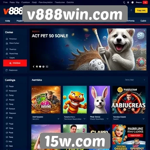 Facilidade de navegação no v888win.com é destacada